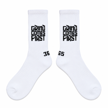 Load image into Gallery viewer, Grind Comes First ™️ Crew Socks 2.0
