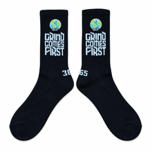 Load image into Gallery viewer, Grind Comes First ™️ Crew Socks 2.0
